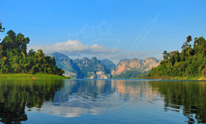 Ratchaprapha Dam Fishing in Khao Sok Lake