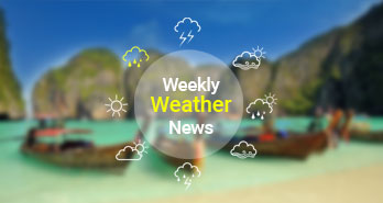 Condições meteorológicas e marítimas no Golfo da Tailândia (Samui/Phangan/Tao/Surat Thani)