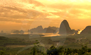 Phang Nga Samet Nangshe Viewpoint